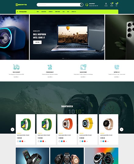 electronics shopify