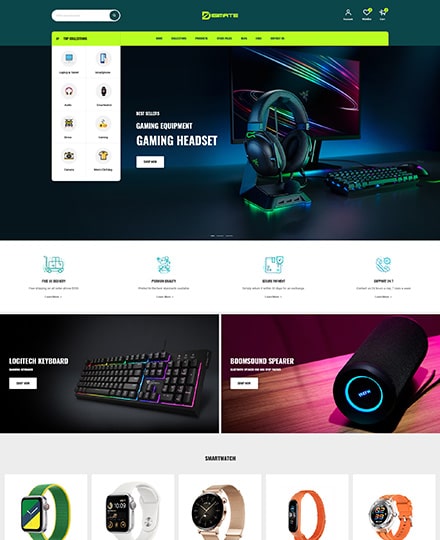 electronics shopify