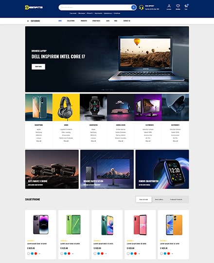 electronics shopify
