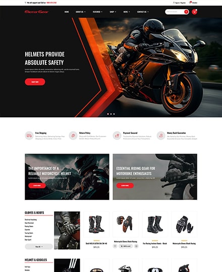 electronics shopify