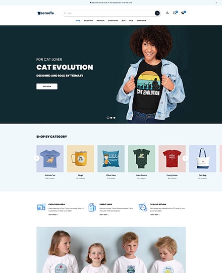 POD tshirt shopfiy