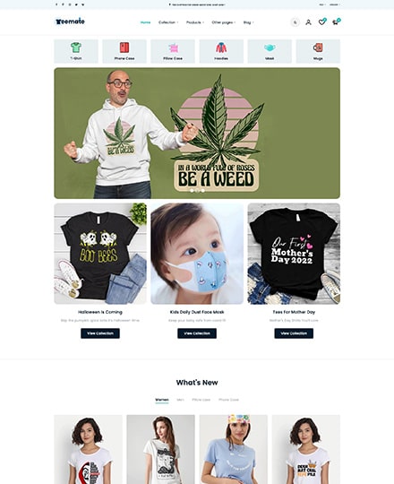 POD tshirt shopfiy
