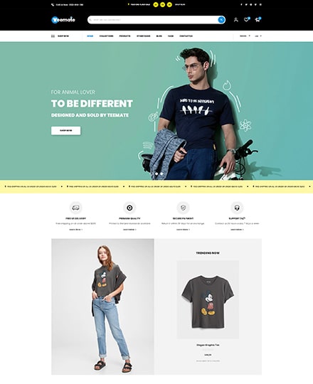 POD tshirt shopfiy