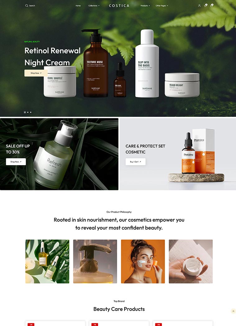 Beauty & Cosmetics Shopify Theme