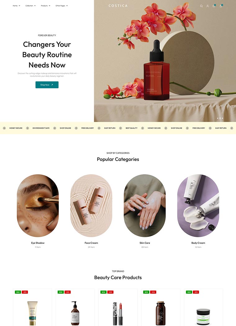 Beauty & Cosmetics Shopify Theme