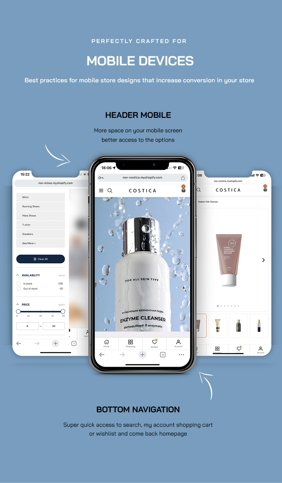 costica - Beauty & Cosmetics Shopify Theme - 4