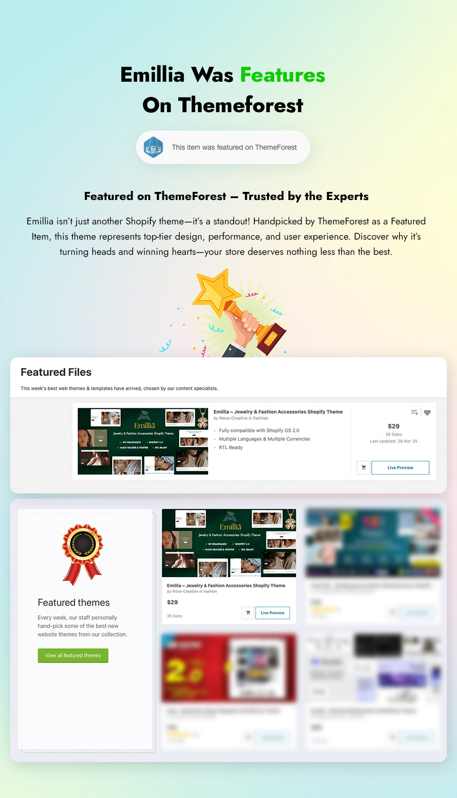 Emillia – Jewelry & Fashion Accessories Shopify Theme