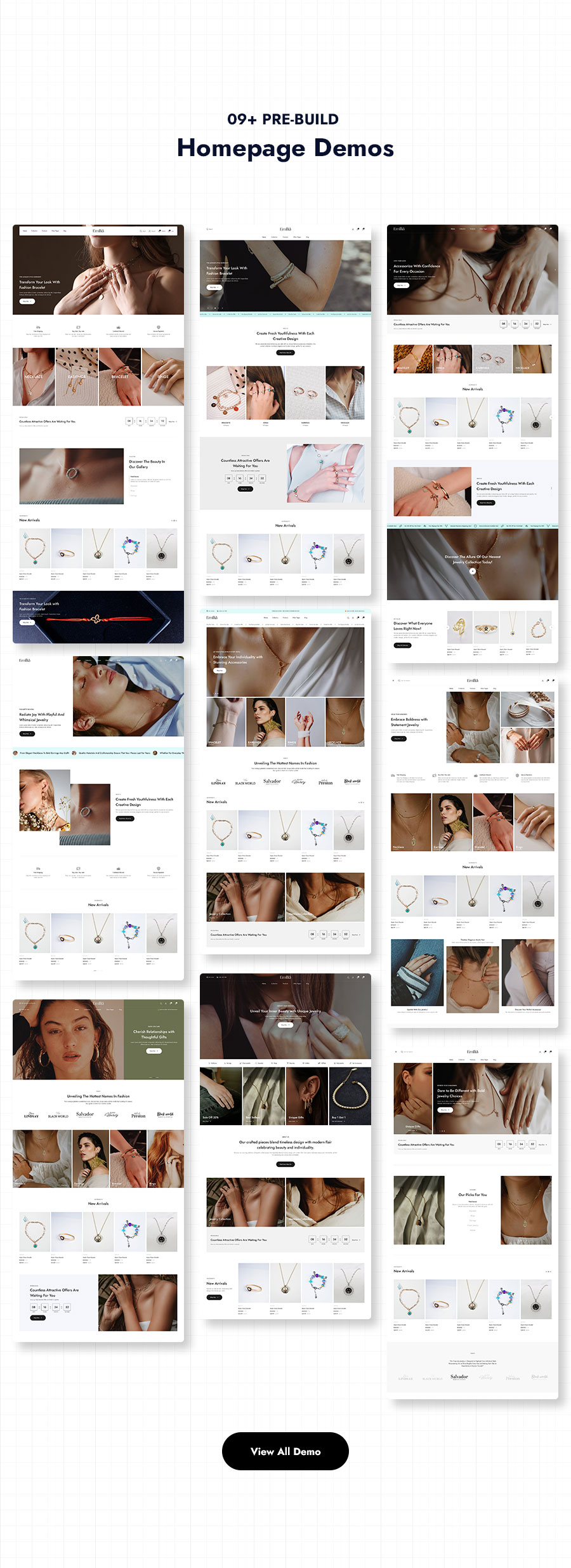 Emillia – Jewelry & Fashion Accessories Shopify Theme