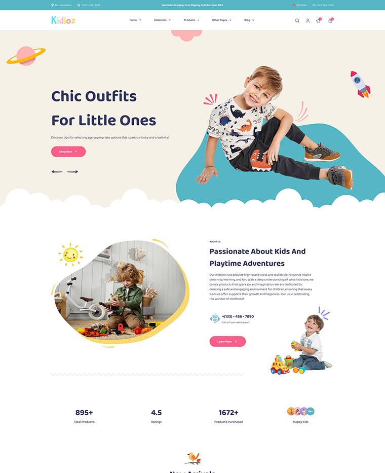 Baby & Kids Store Shopify