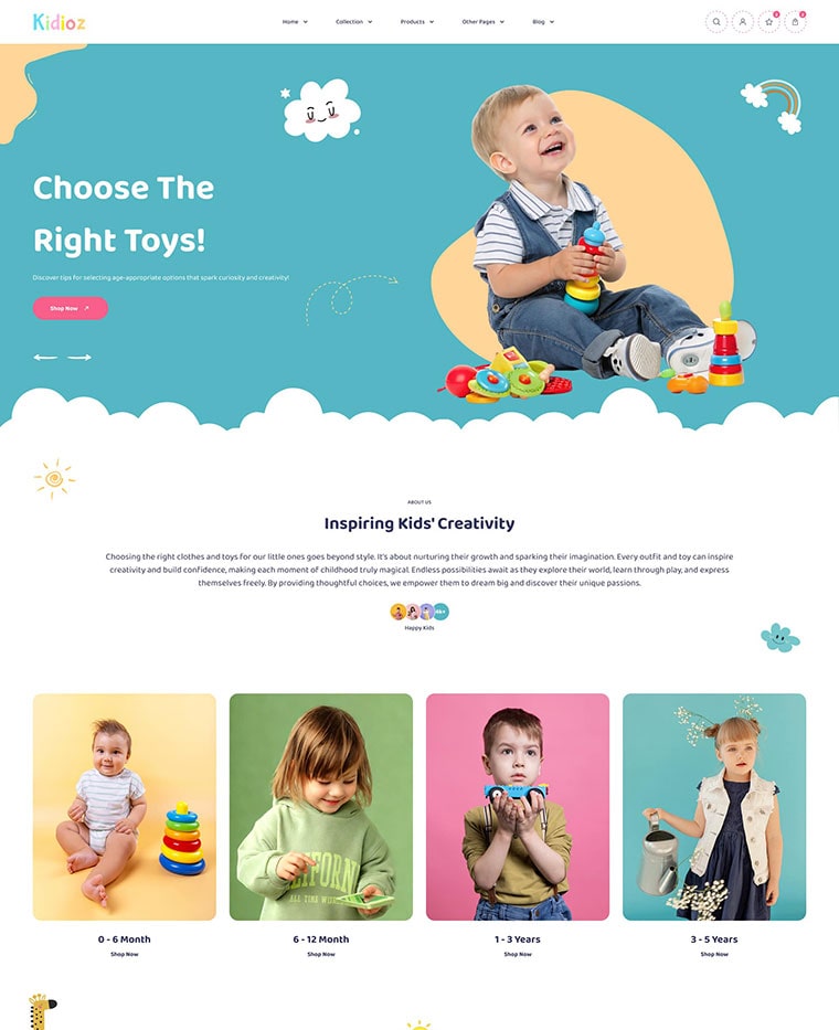 Baby & Kids Store Shopify