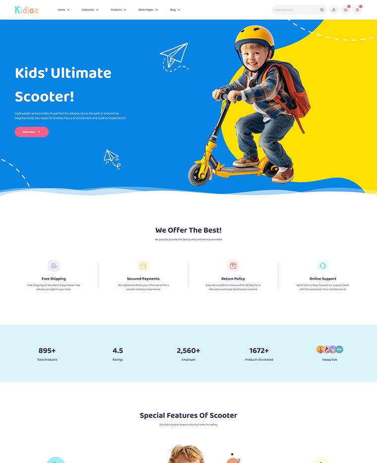 Baby & Kids Store Shopify