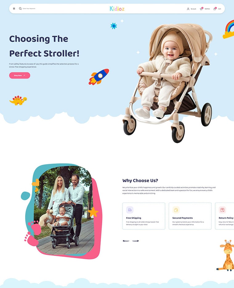 Baby & Kids Store Shopify