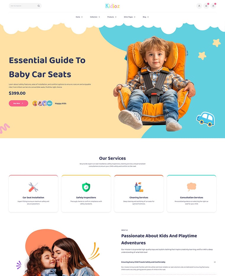 Baby & Kids Store Shopify