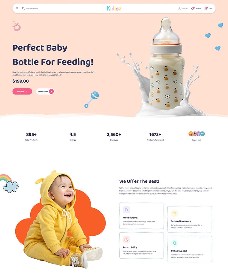 Baby & Kids Store Shopify