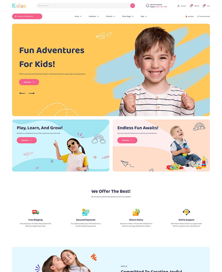 Baby & Kids Store Shopify
