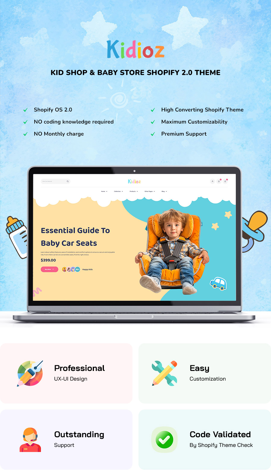 Baby & Kids Store Shopify Theme - 2