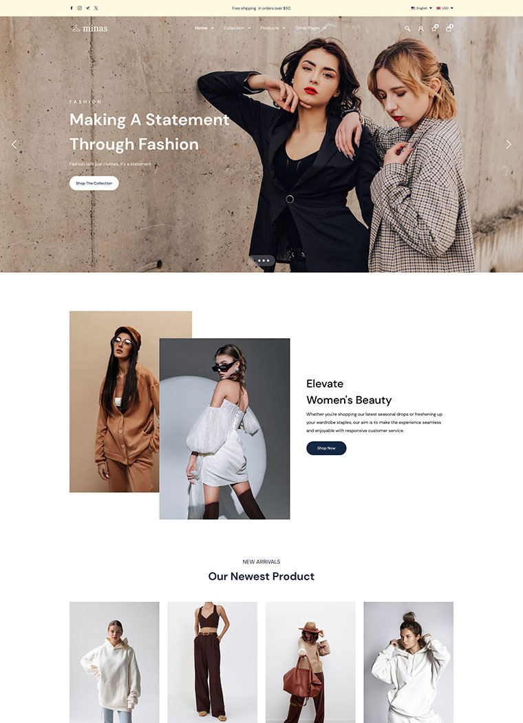 Fashion Multipurpose Shopify Theme