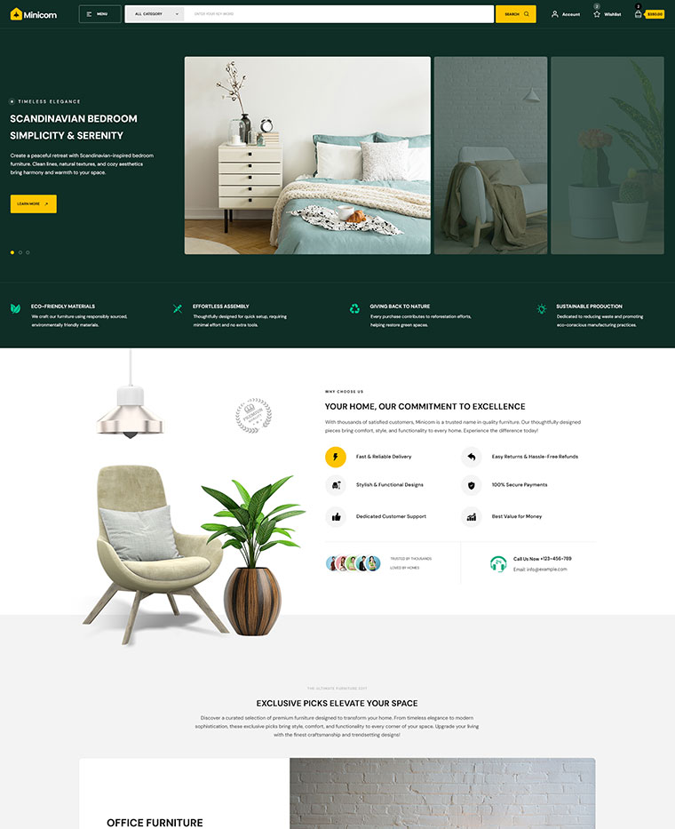 Furniture & Interior Store Shopify Theme