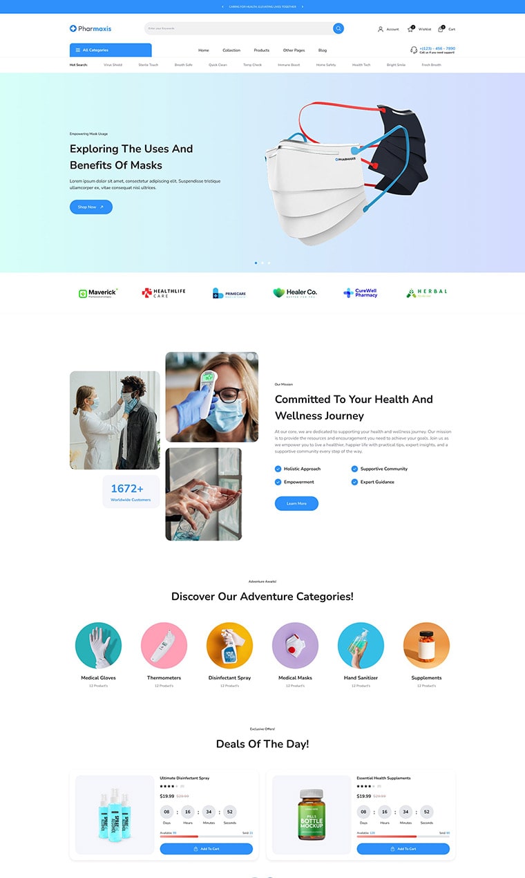 Medical Pharmacy & Drugstore Store