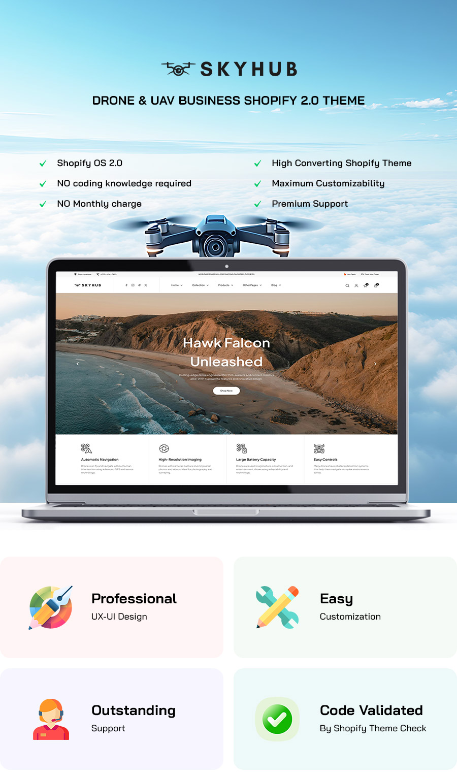Drone & UAV Business Shopify Theme - 2