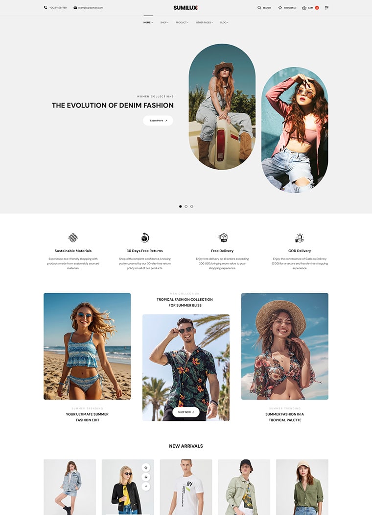 Fashion Multipurpose Shopify Theme