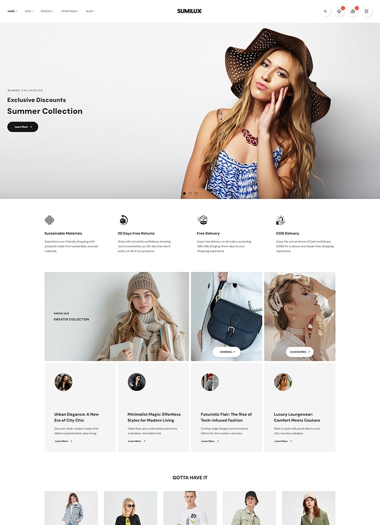 Fashion Multipurpose Shopify Theme