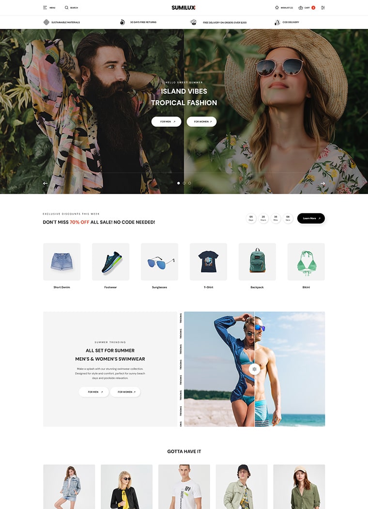 Fashion Multipurpose Shopify Theme