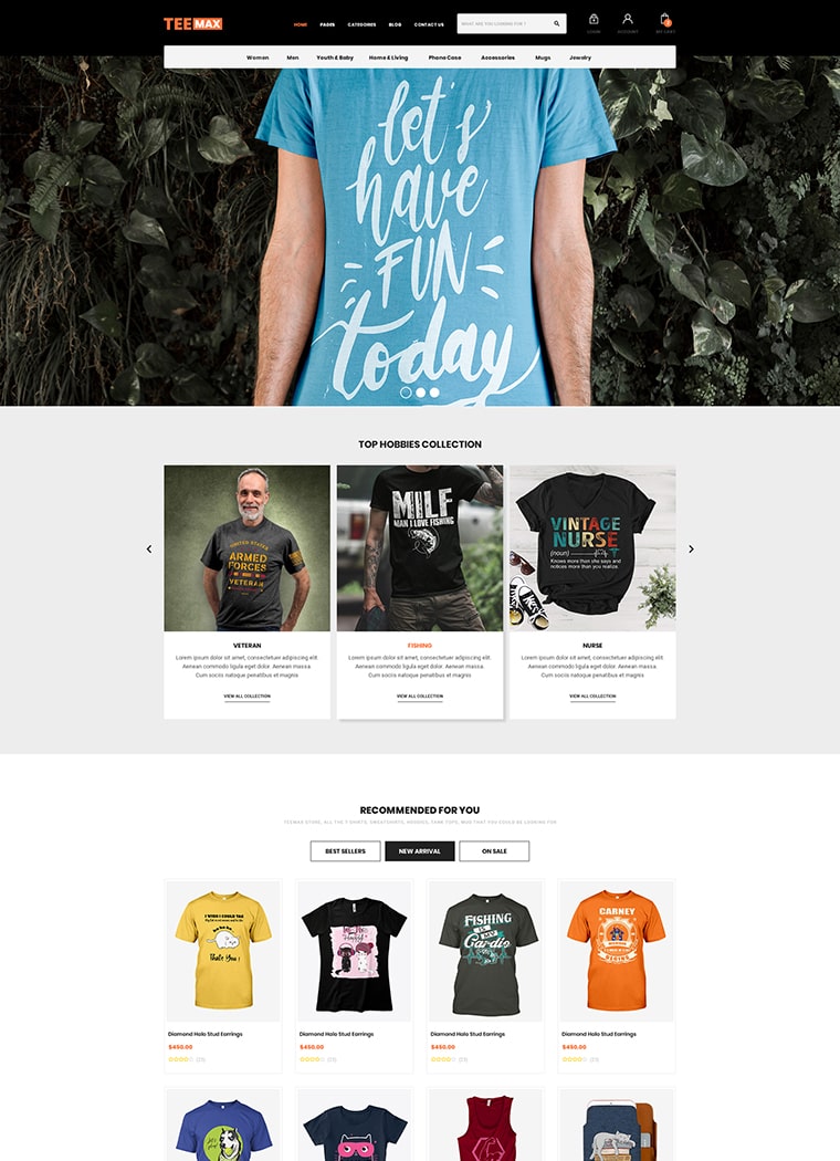 Fashion & POD T-Shirt Store