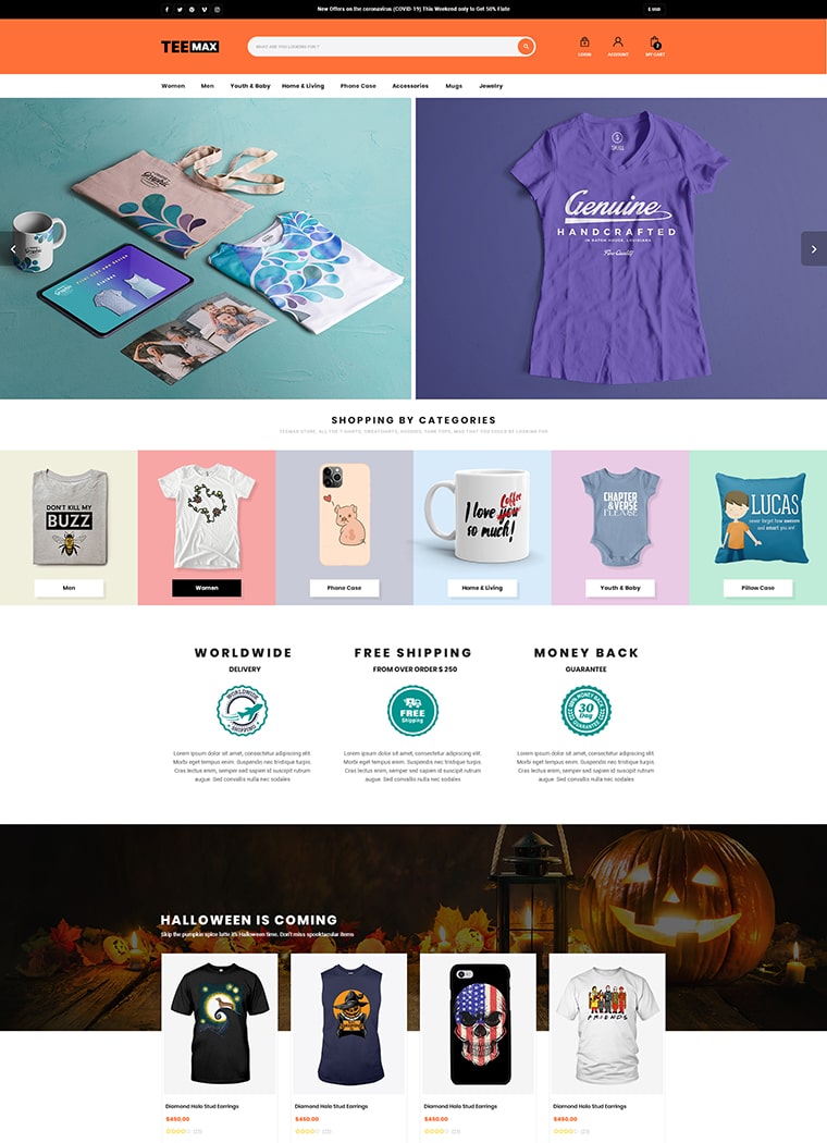 Fashion & POD T-Shirt Store