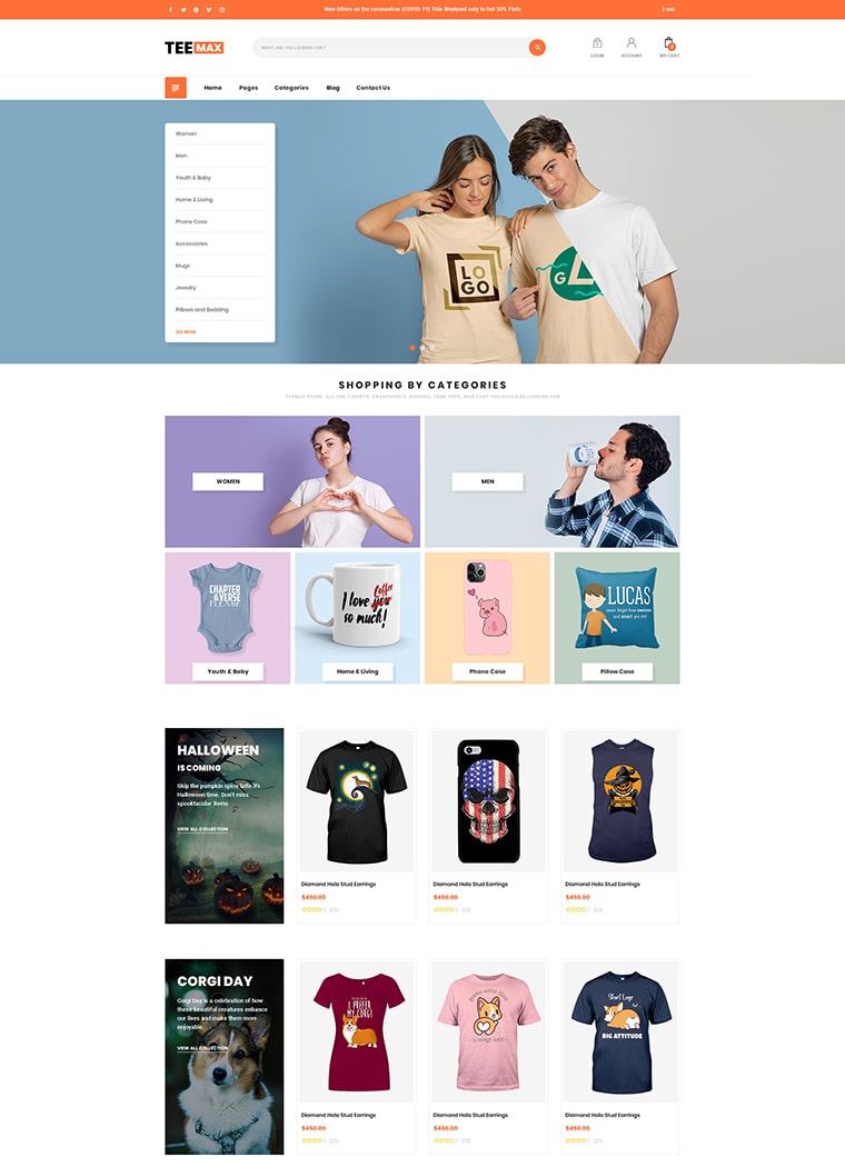 Fashion & POD T-Shirt Store