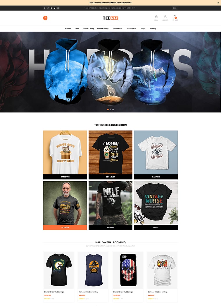 Fashion & POD T-Shirt Store