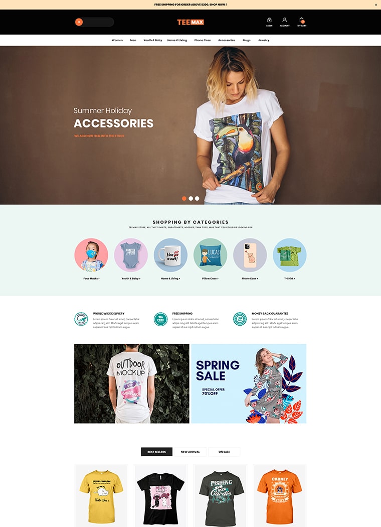 Fashion & POD T-Shirt Store