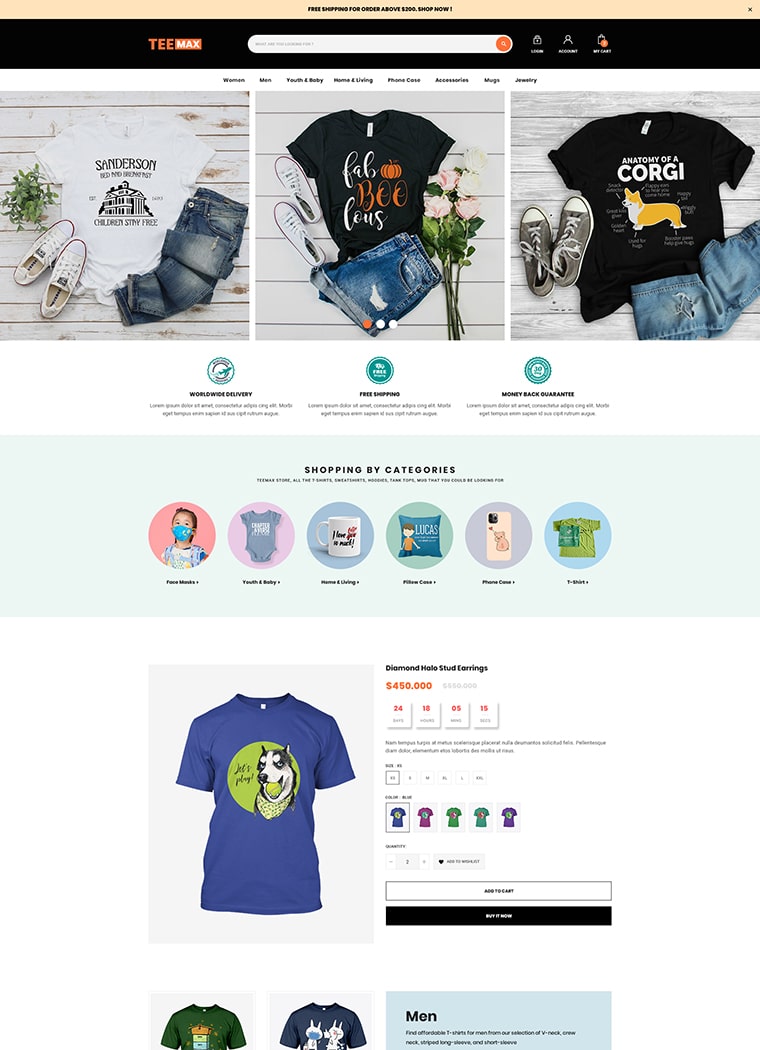 Fashion & POD T-Shirt Store