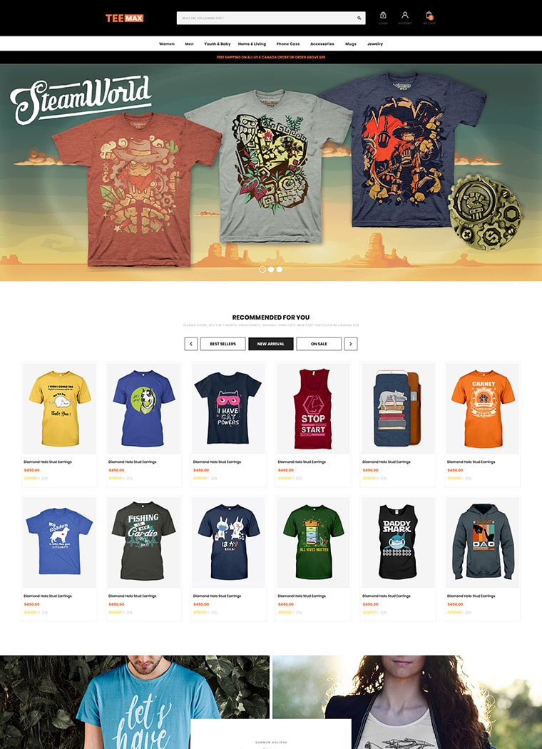 Fashion & POD T-Shirt Store